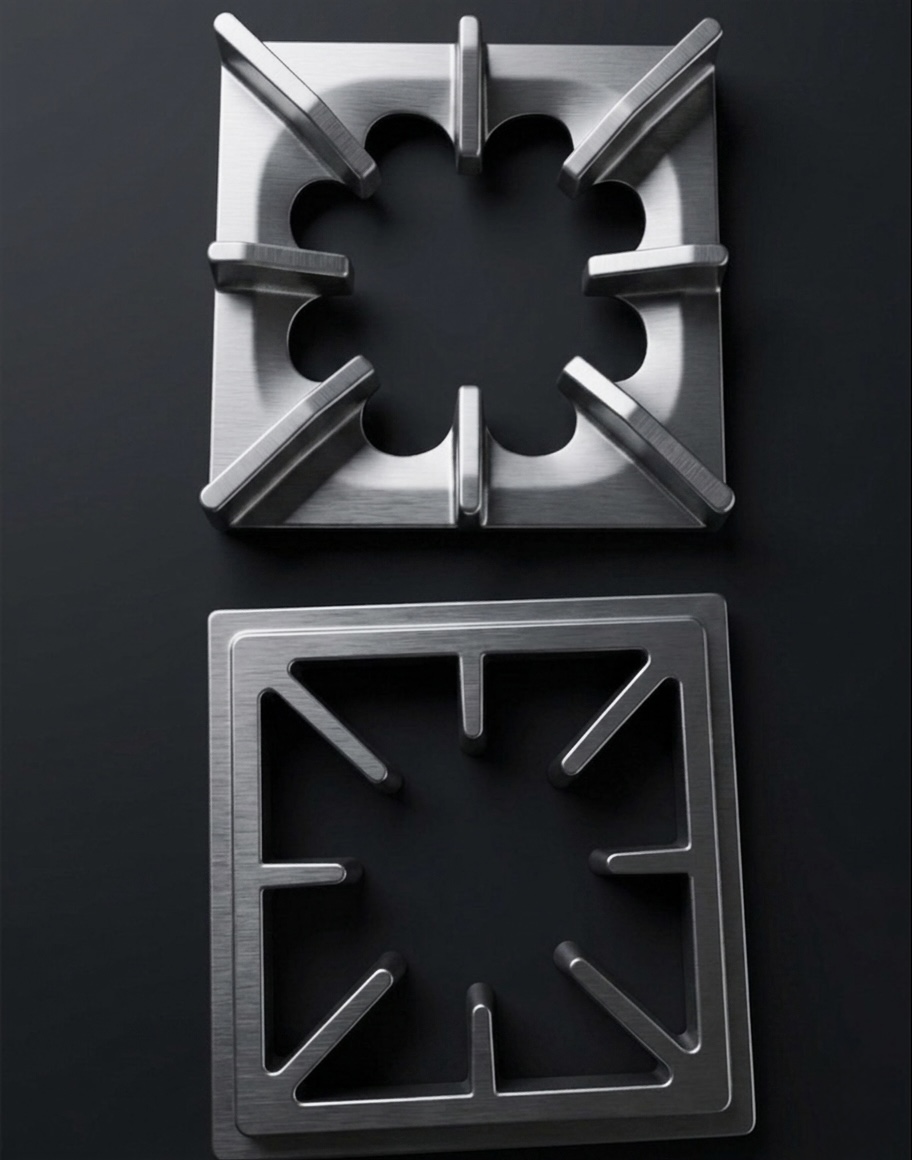 CAST IRON PAN SUPPORT FOR KITCHENS